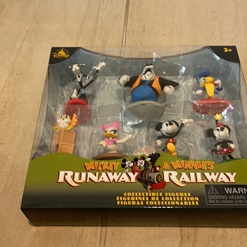 Disney’s Mickey’s and Minnies runaway railroad characters
